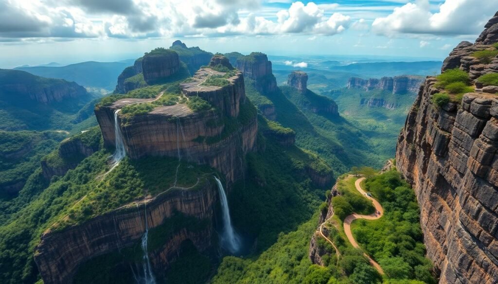 lugares no Brasil para contato com a natureza