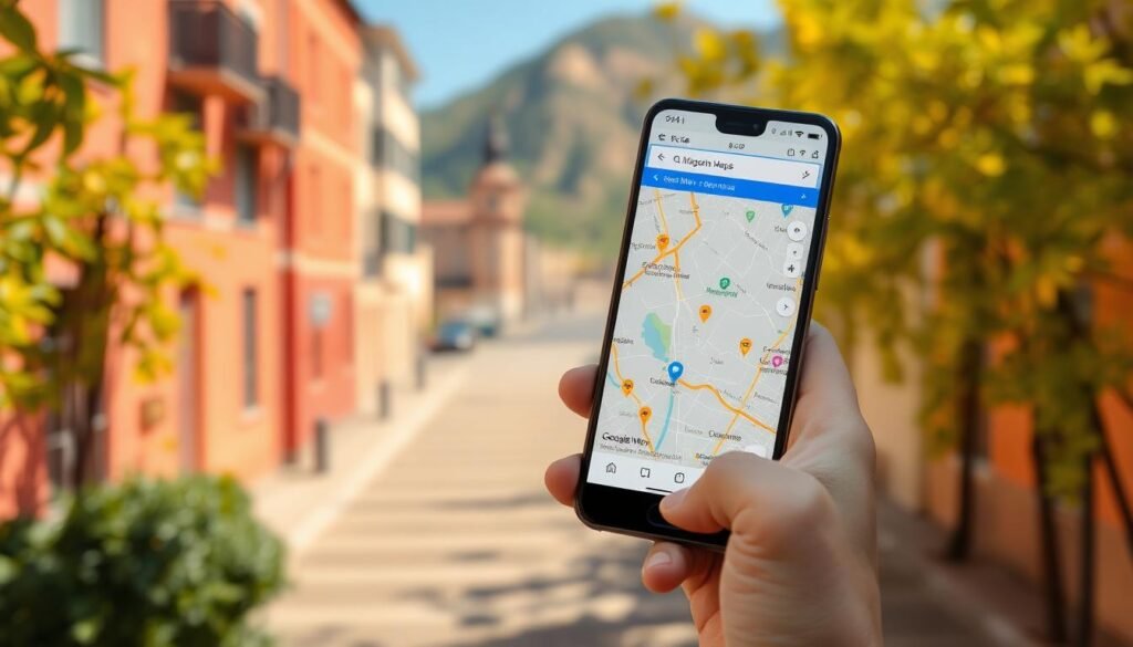 Como montar um roteiro no Google Maps