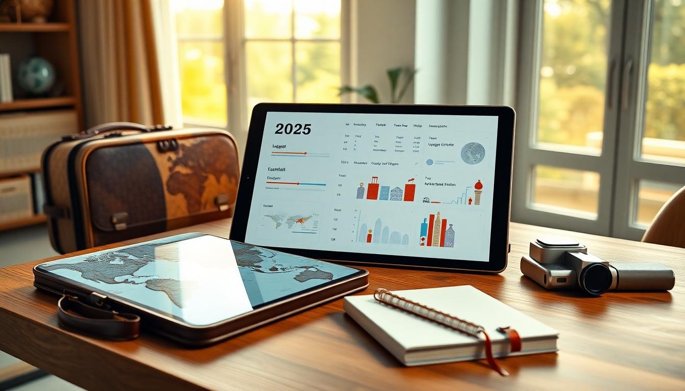 Planner Digital de Viagens 2025: Como Organizo Roteiro, Bagagem e Orçamento na Prática