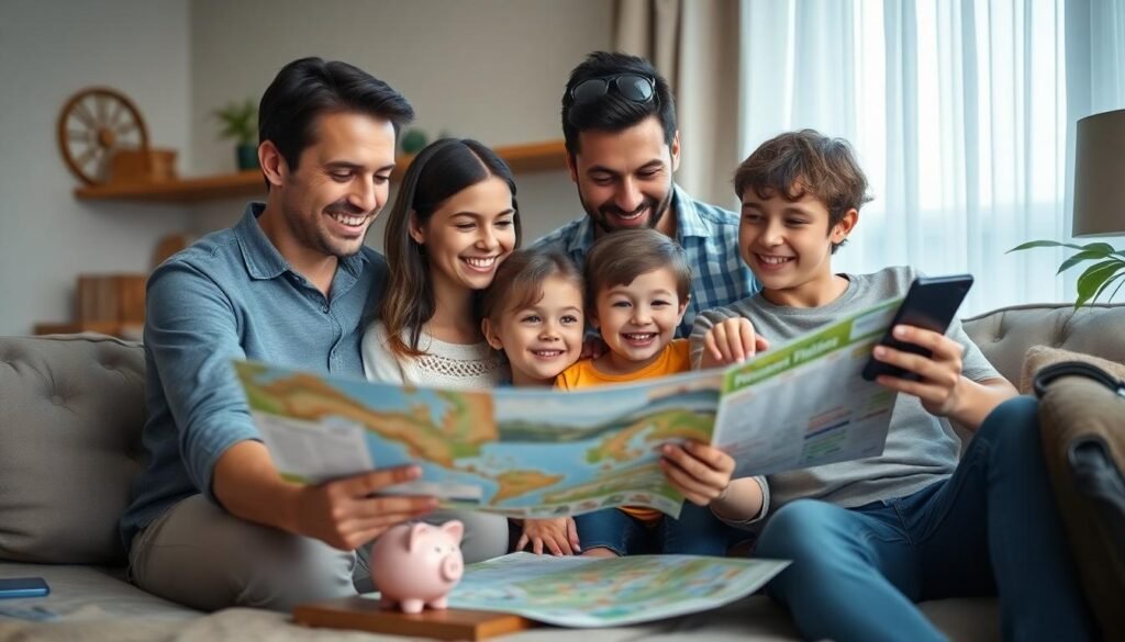 Destinos ideais para férias em família