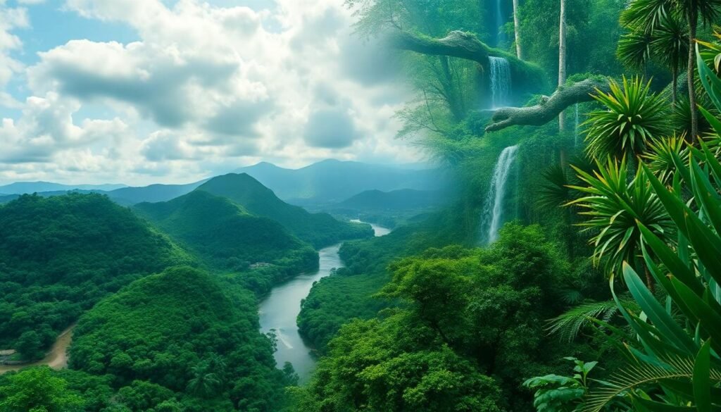 lugares no Brasil para contato com a natureza