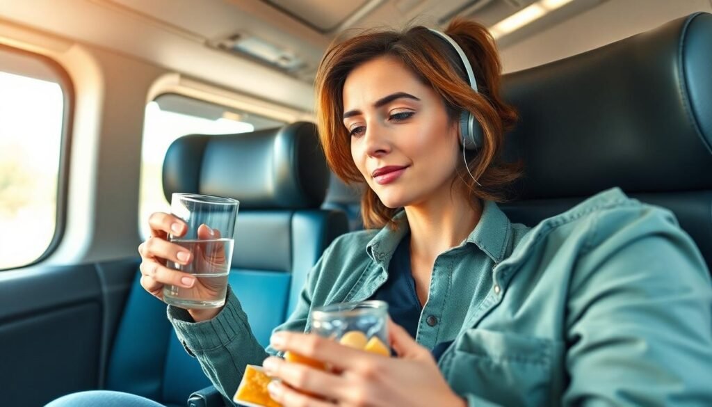 Cuidados com Alimentação Durante a Viagem