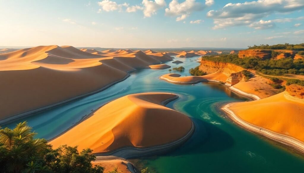 lugares no Brasil para contato com a natureza