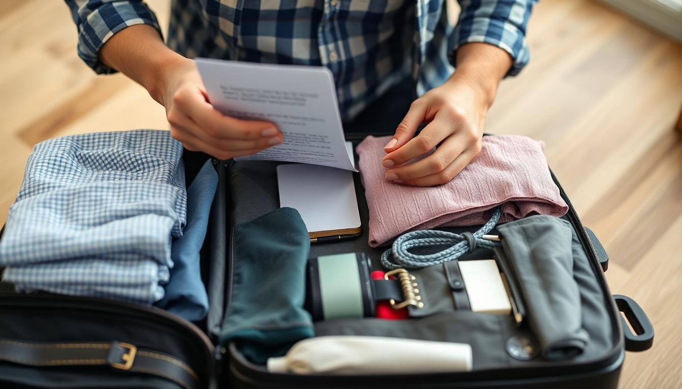 O que levar na mala: checklist essencial para uma viagem sem imprevistos