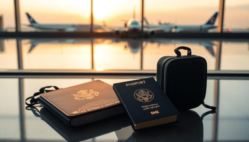 Checklist de pré-viagem completo
