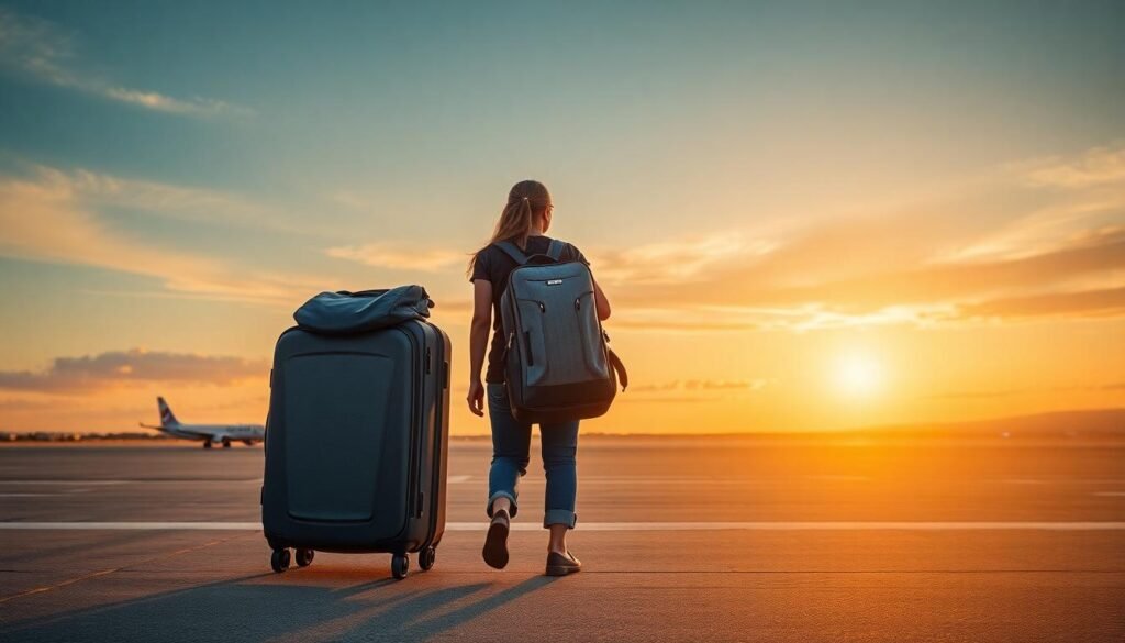 Como viajar só com bagagem de mão