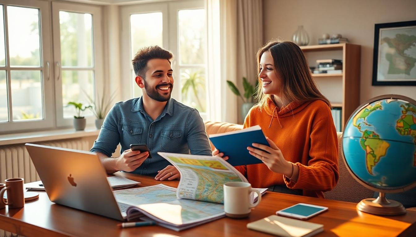 Como viajar em casal economizando: Guia prático para planejar e aproveitar 2025